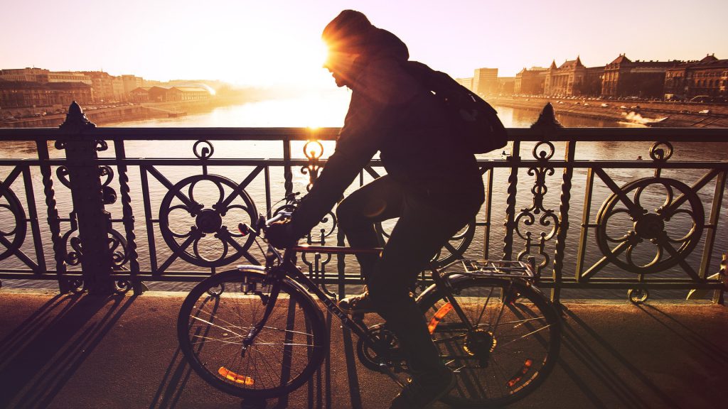 Dr Handicap - sunset-biking