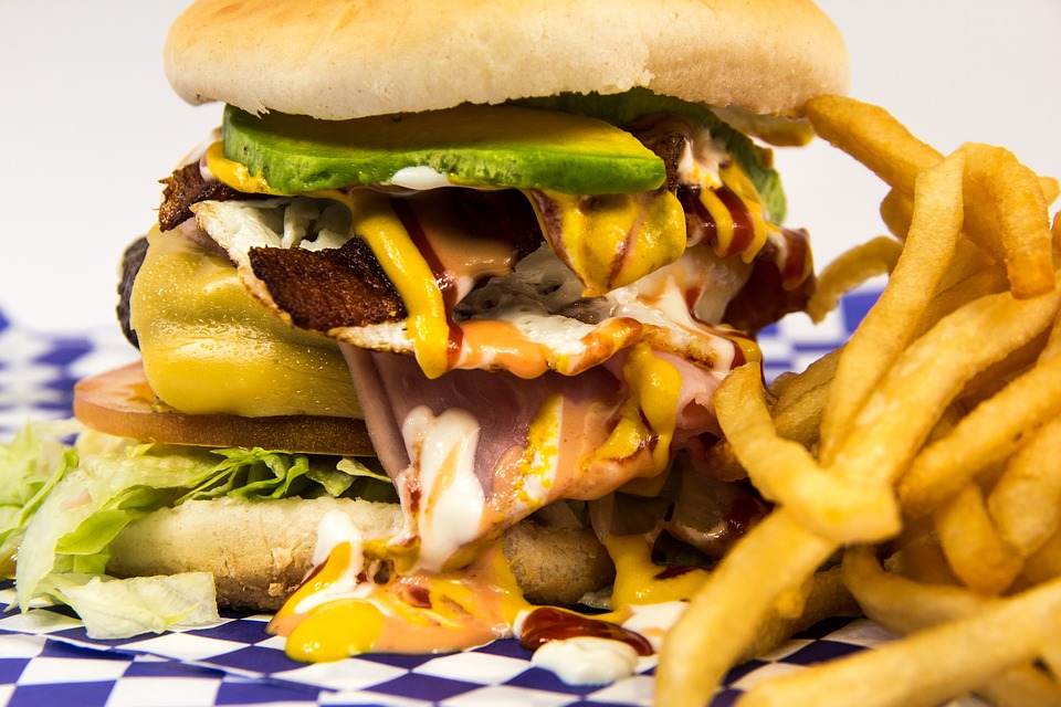 Dr Handicap - burger and fries