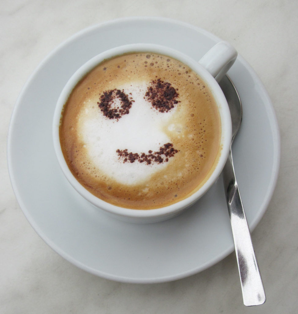 Dr. Handicap - coffee happy face