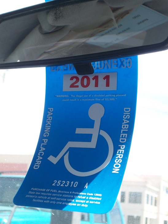 Dr. Handicap - parking permit