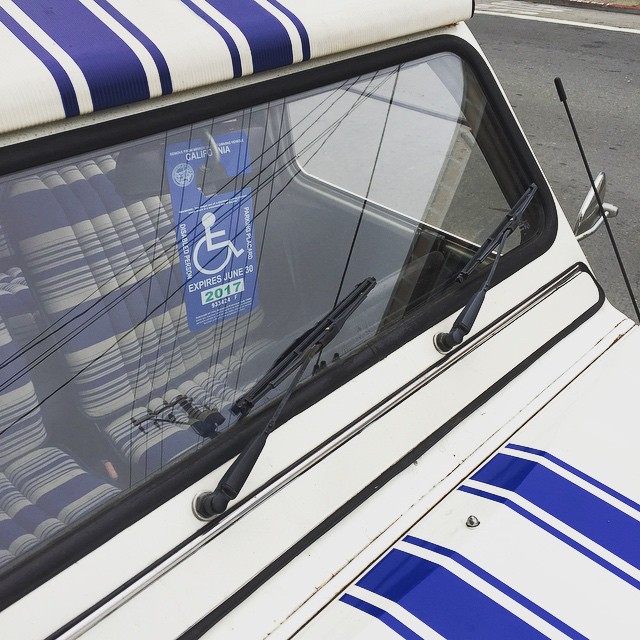 HandiCard Handicapped Parking Permit Display :: auto sun visor holder for  storing, displaying handicap permit