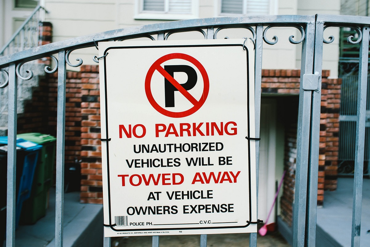 Dr Handicap - no parking sign