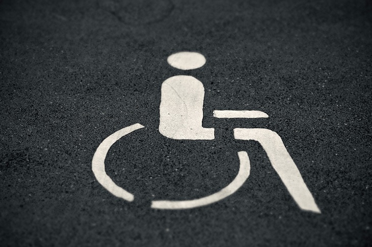 Dr Handicap - disabled parking sign