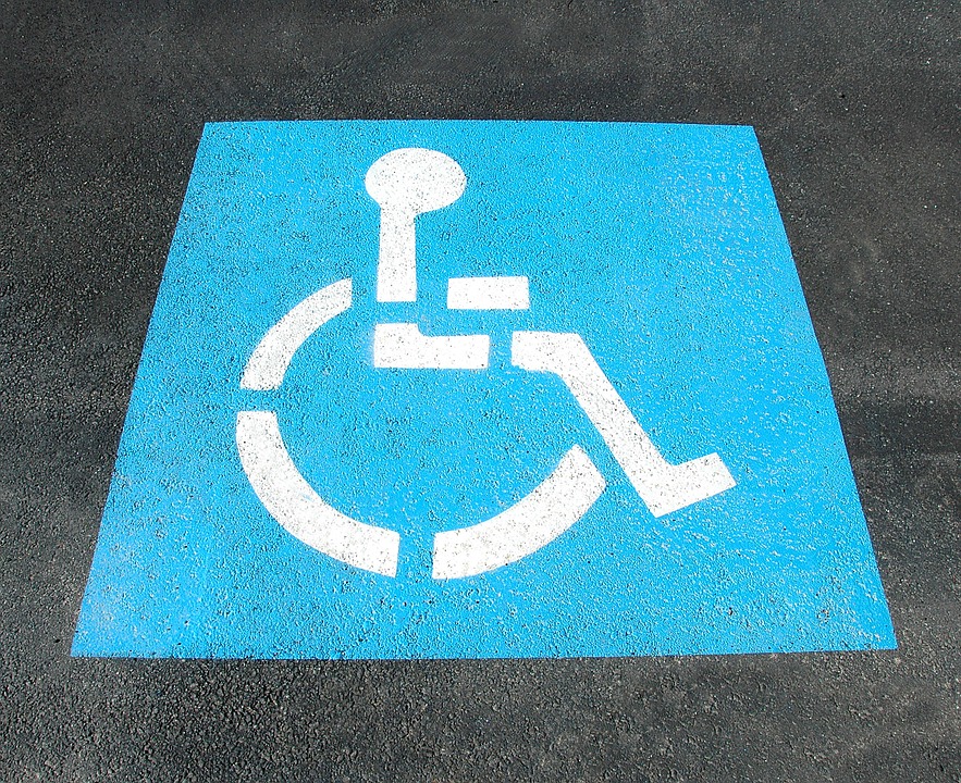 Dr. Handicap - Blue Handicap Parking Space