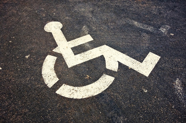 Dr Handicap - disabled driving sign