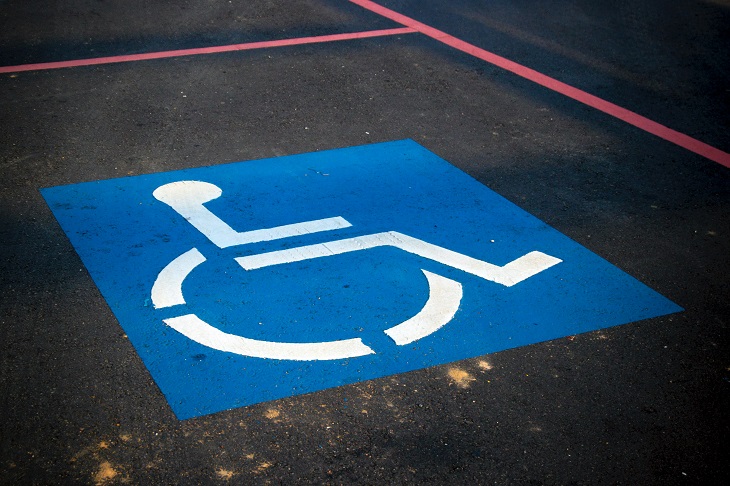 disabled parking universal access symbol