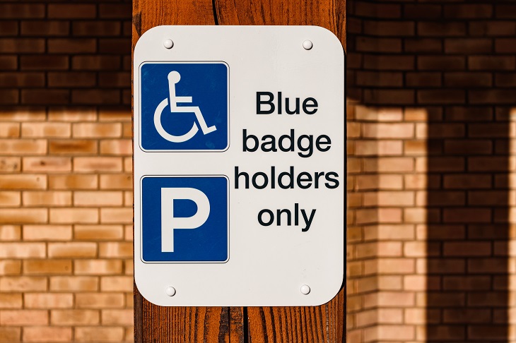 disabled parking signage