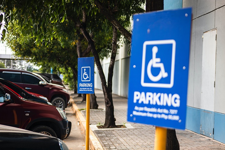 disabled parking signs