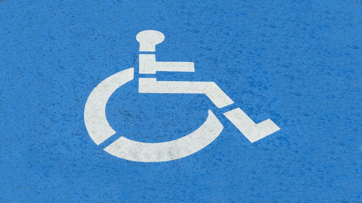 disabled parking international symbol of access
