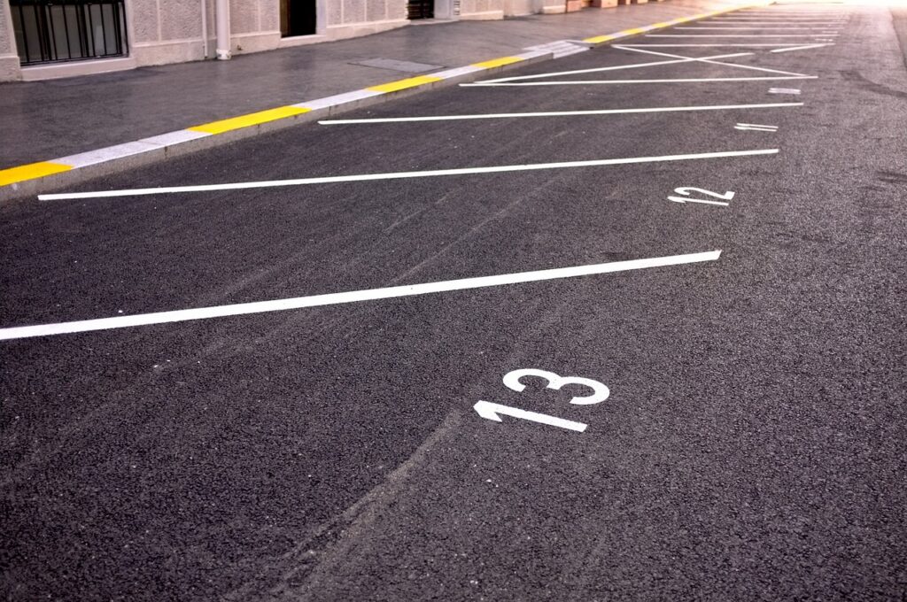 Utilizing handicap parking spaces safely
